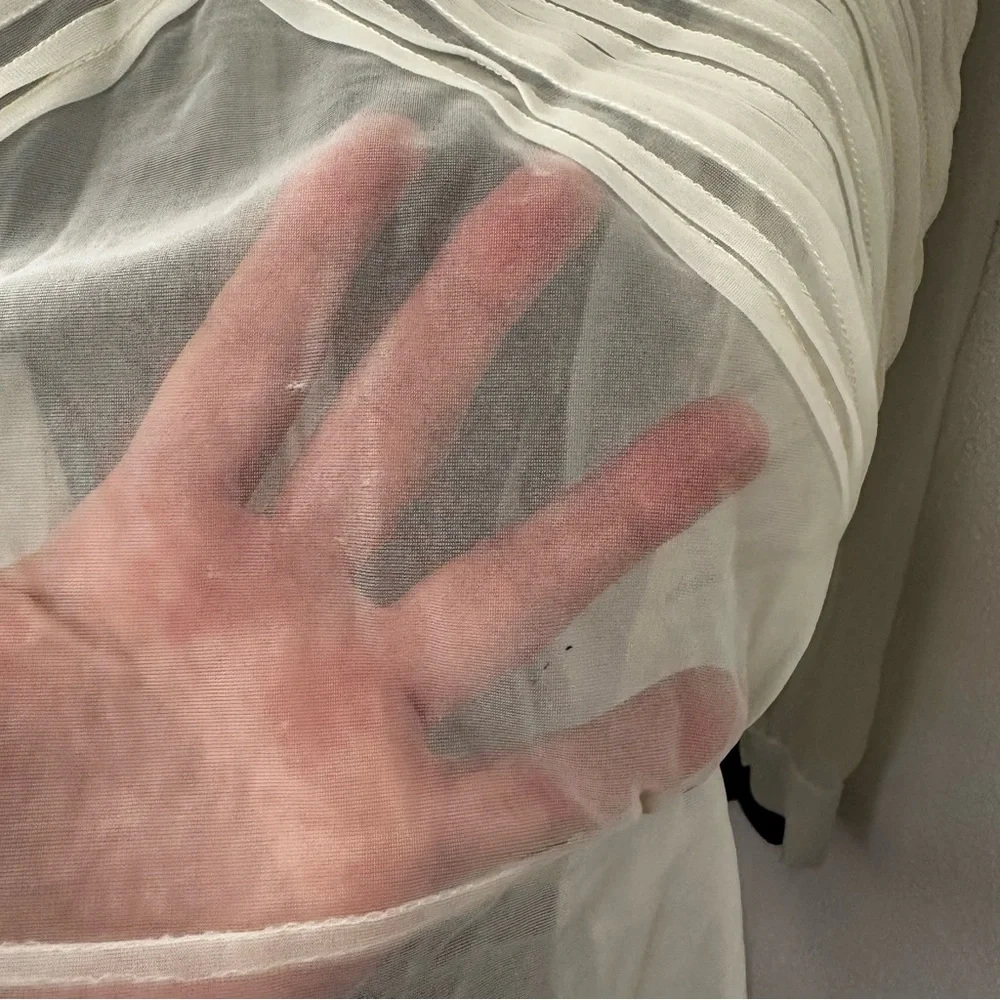 Vintage Miss Debwin Sheer Blouse - Picture 8 of 8